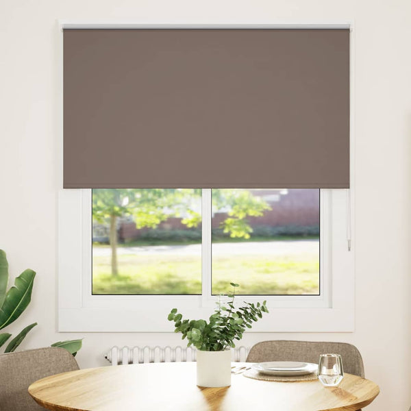 Verdunkelungsrollo Kaffeebraun 130x130 cm