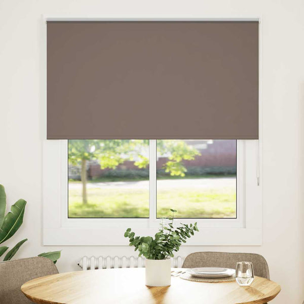 Verdunkelungsrollo Kaffeebraun 140x130 cm