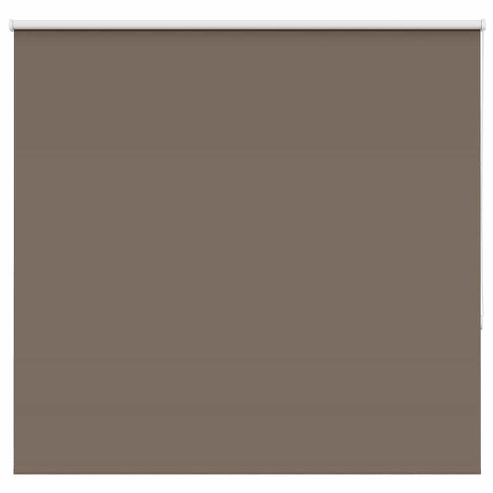 vidaXL Blackout Roller Blind Coffee Brown 145x130cm Fabric width 141.6cm