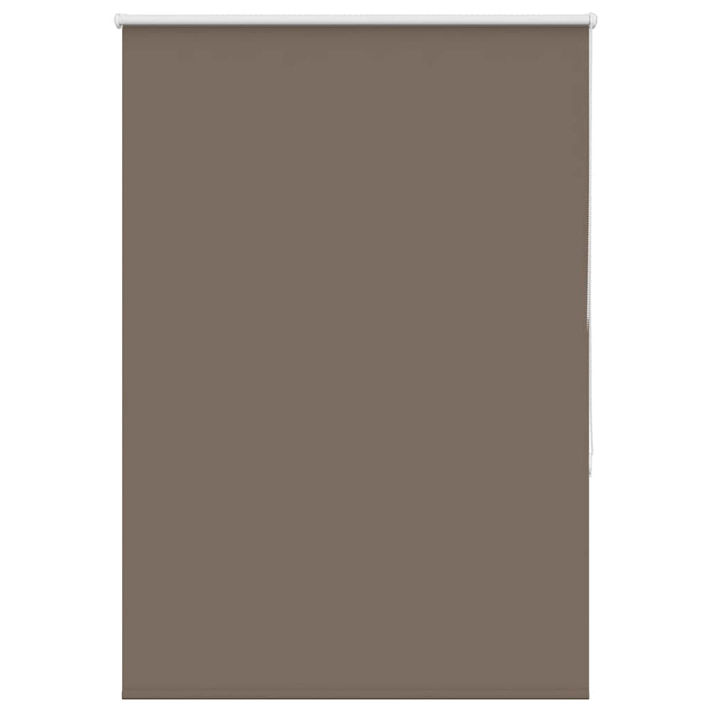 vidaXL Blackout Roller Blind Coffee Brown 100x150cm Fabric Width 95.7cm