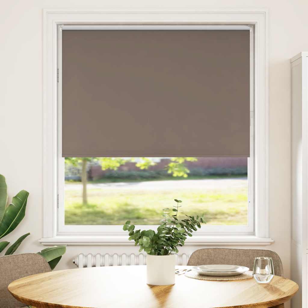 Verdunkelungsrollo Kaffeebraun 100x150cm
