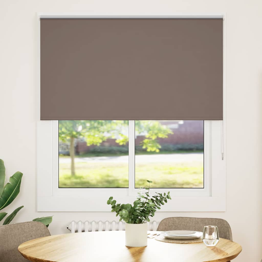 Verdunkelungsrollo Kaffeebraun 120x150 cm