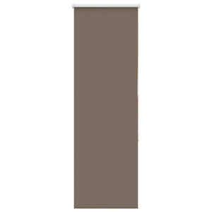 Kaffeebraunes Verdunkelungsrollo 40x175cm