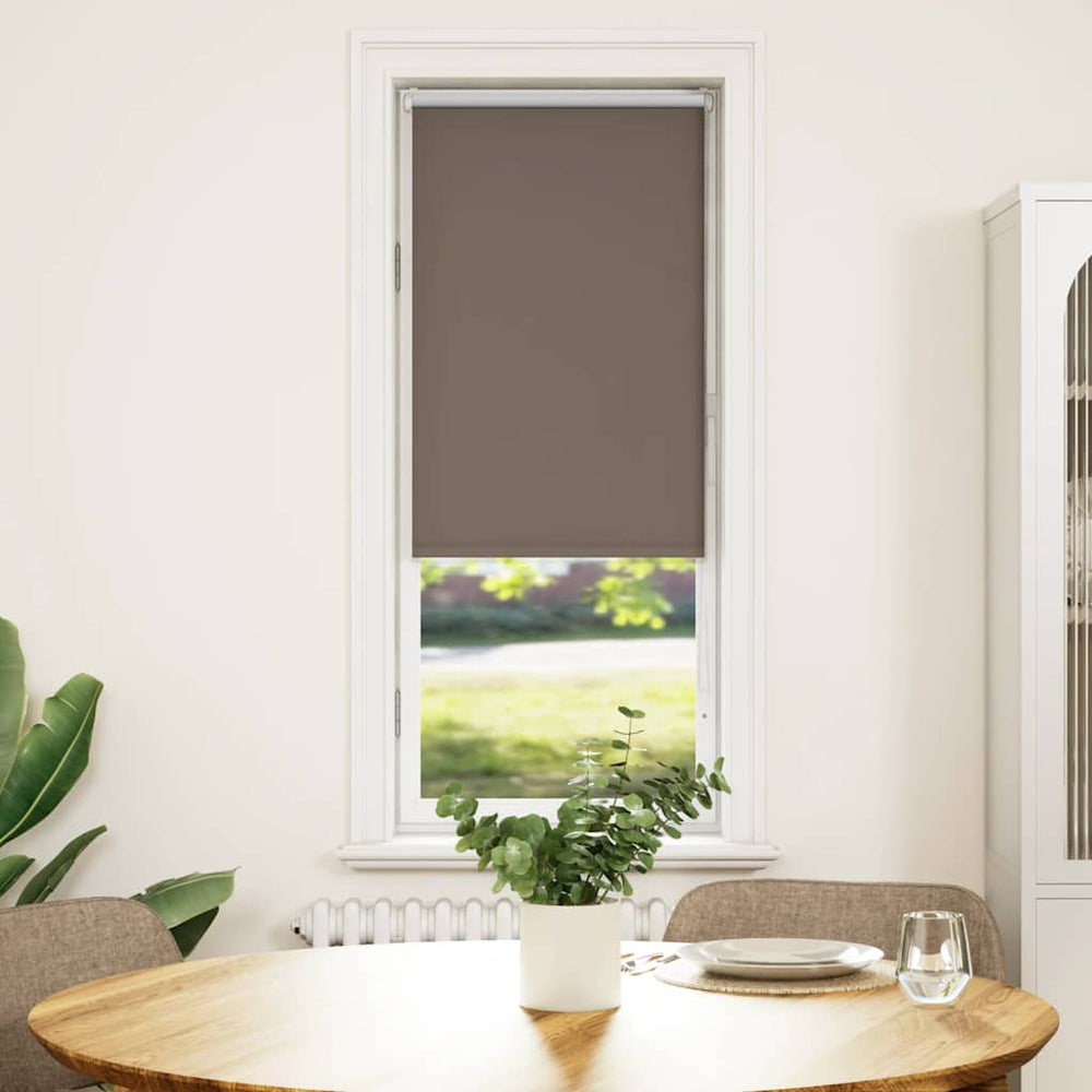 Kaffeebraunes Verdunkelungsrollo 40x175cm