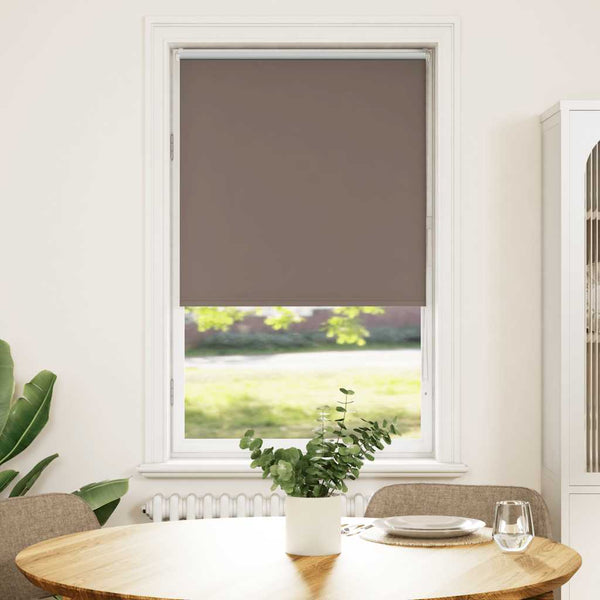 Kaffeebraunes Verdunkelungsrollo 75x175 cm