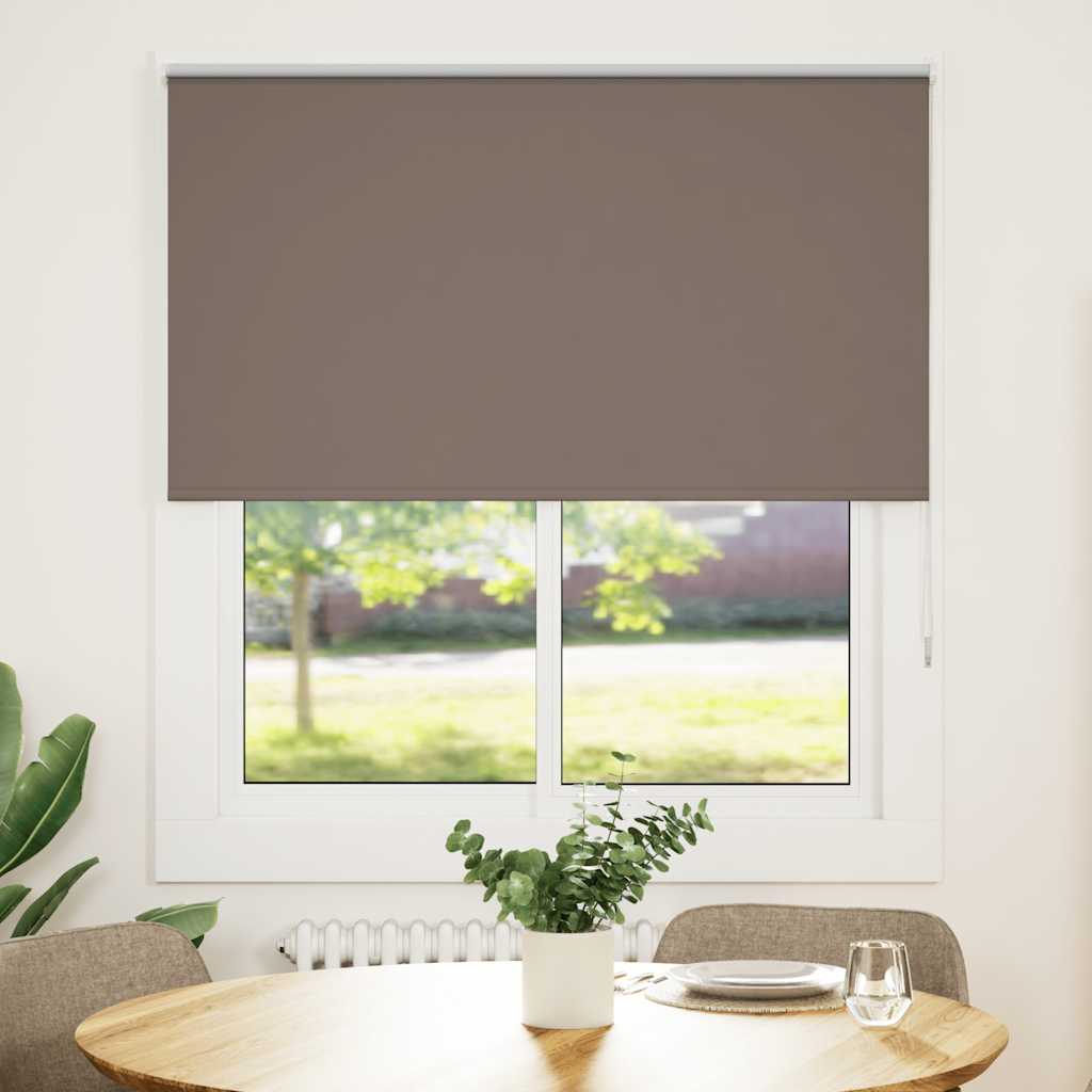 Verdunkelungsrollo Kaffeebraun 125x175 cm