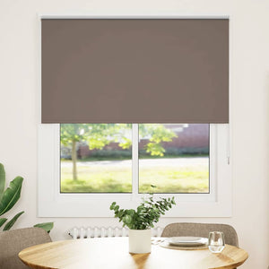 Verdunkelungsrollo Kaffeebraun 140x175cm