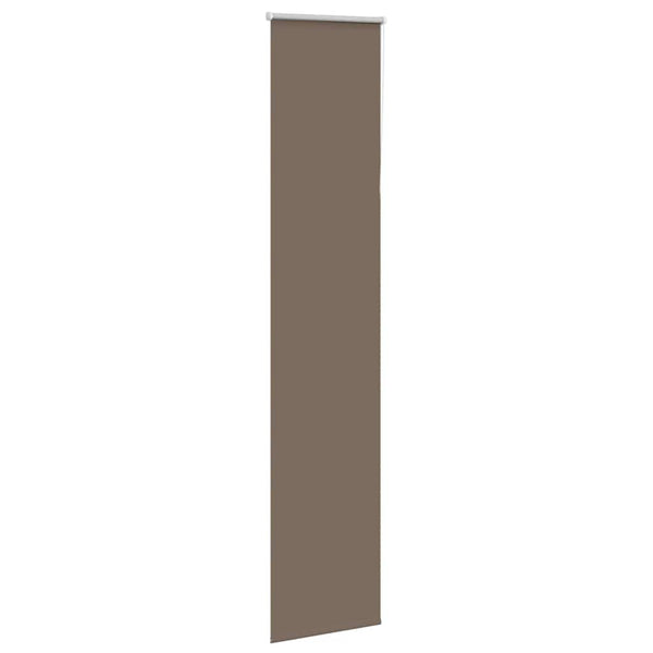 Kaffeebraunes Verdunkelungsrollo 45x210cm