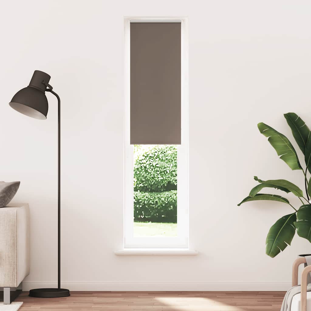 Kaffeebraunes Verdunkelungsrollo 45x210cm
