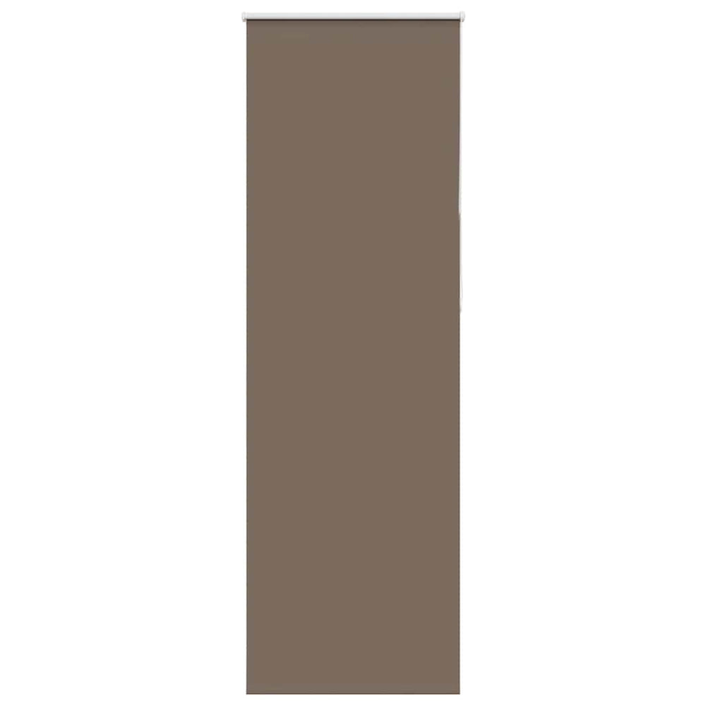 vidaXL Store occultant marron café 75x210cm largeur du tissu 70,7 cm