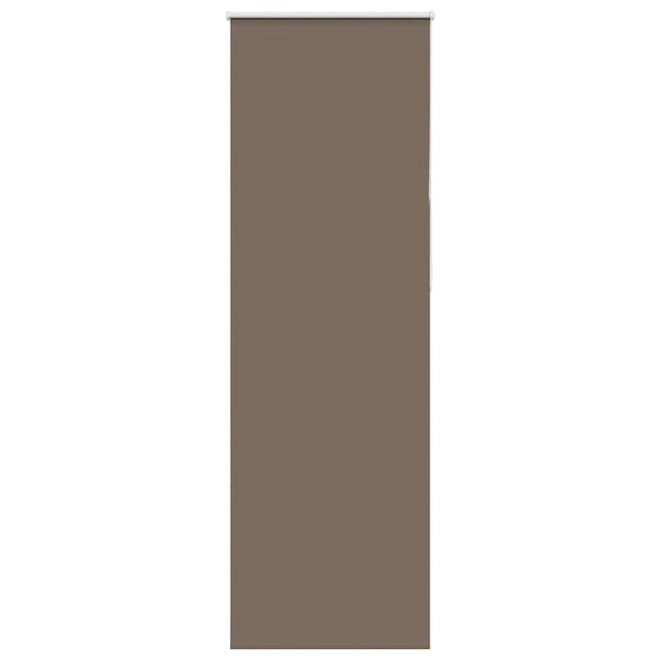 Kaffeebraunes Verdunkelungsrollo 75x210 cm