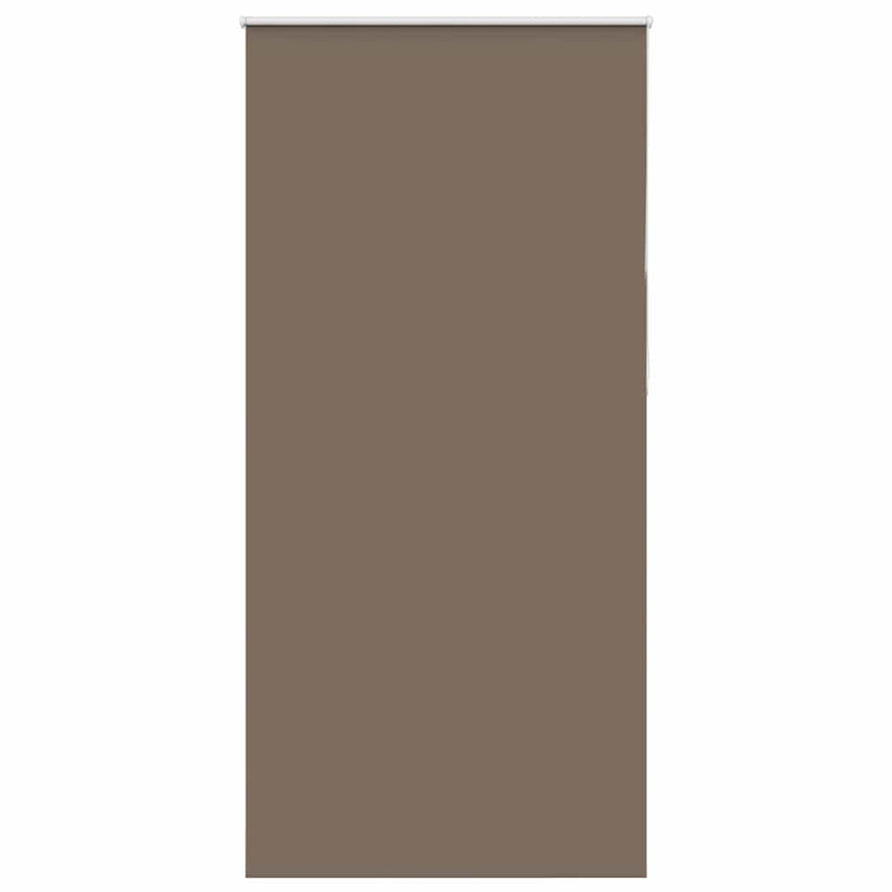 Kaffeebraunes Verdunkelungsrollo 95x210cm