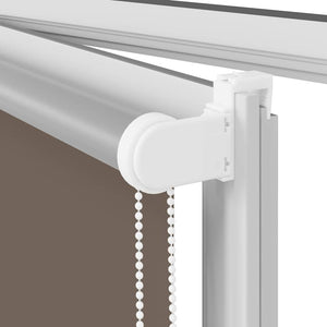 Verdunkelungsrollo Kaffeebraun 135x210 cm