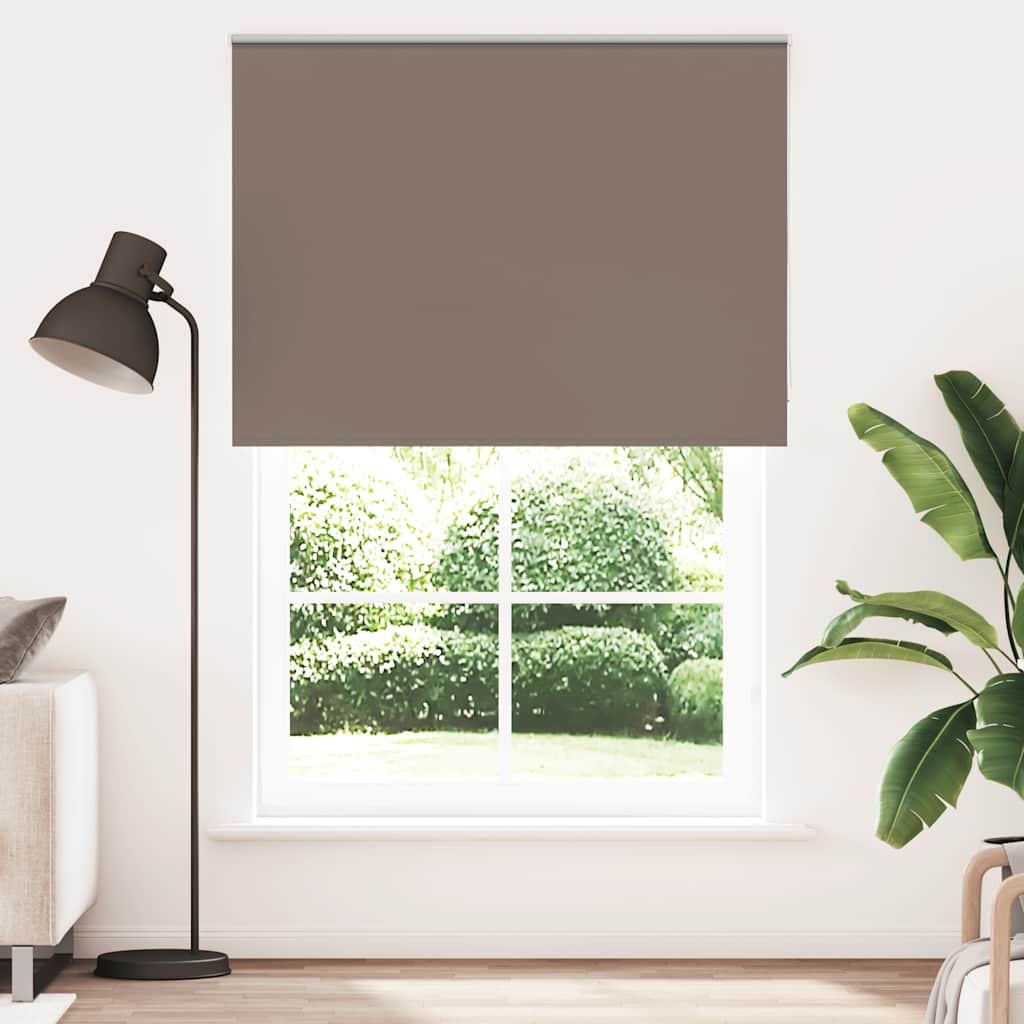 Verdunkelungsrollo Kaffeebraun 155x210 cm