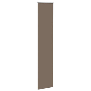 Kaffeebraunes Verdunkelungsrollo 40x230 cm