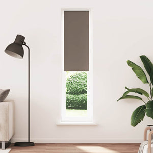 Kaffeebraunes Verdunkelungsrollo 60x230 cm