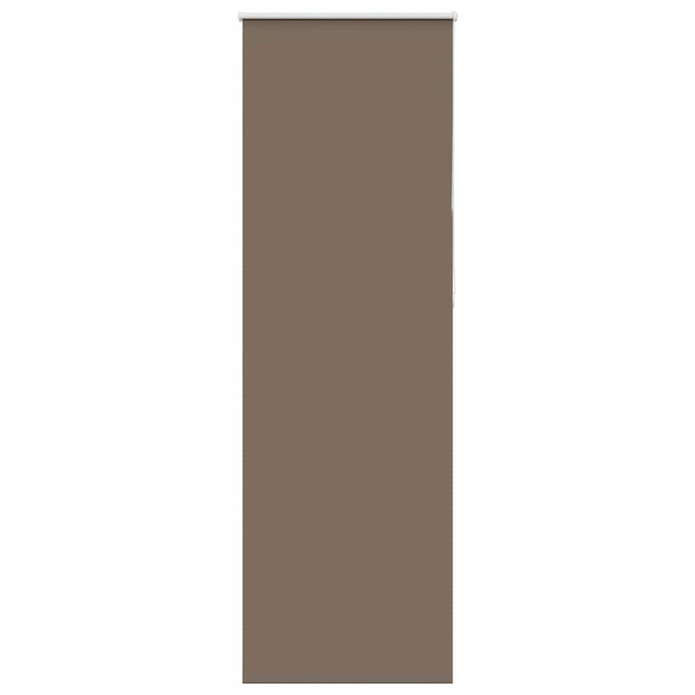 Kaffeebraunes Verdunkelungsrollo 65x230 cm