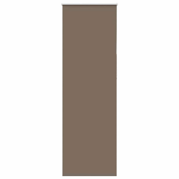 Kaffeebraunes Verdunkelungsrollo 65x230 cm