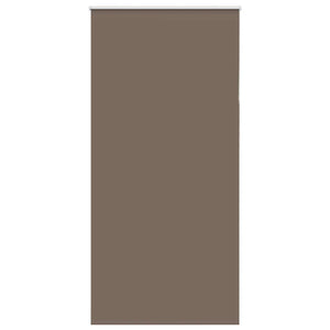 Kaffeebraunes Verdunkelungsrollo 90x230 cm
