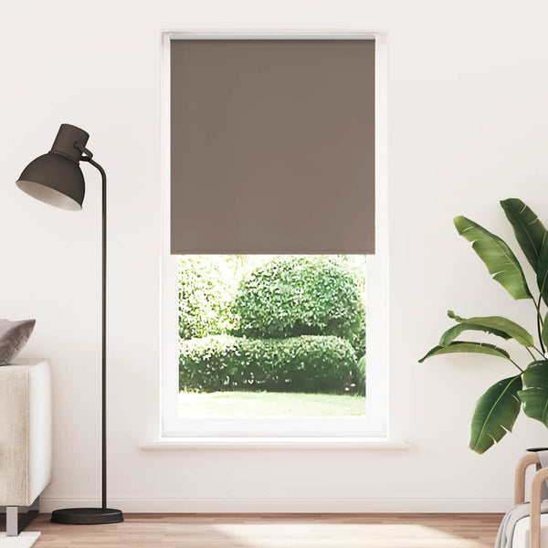 Kaffeebraunes Verdunkelungsrollo 115x230 cm