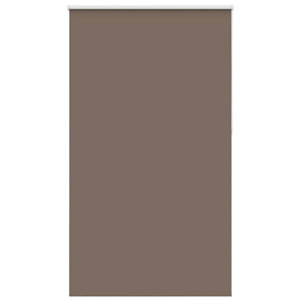 vidaXL Blackout Roller Blind Coffee Brown 125x230 cm Fabric Width 121.6 cm