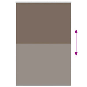 Verdunkelungsrollo Kaffeebraun 150x230 cm