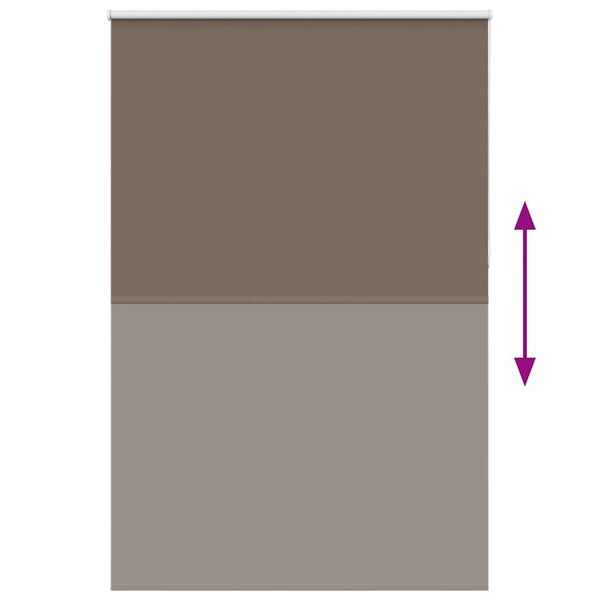 Verdunkelungsrollo Kaffeebraun 150x230 cm