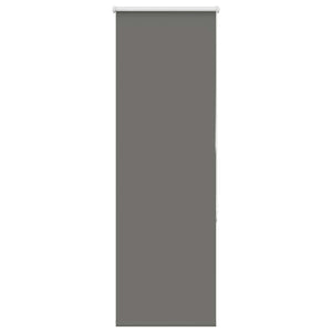 Graues Verdunkelungsrollo 55x130 cm