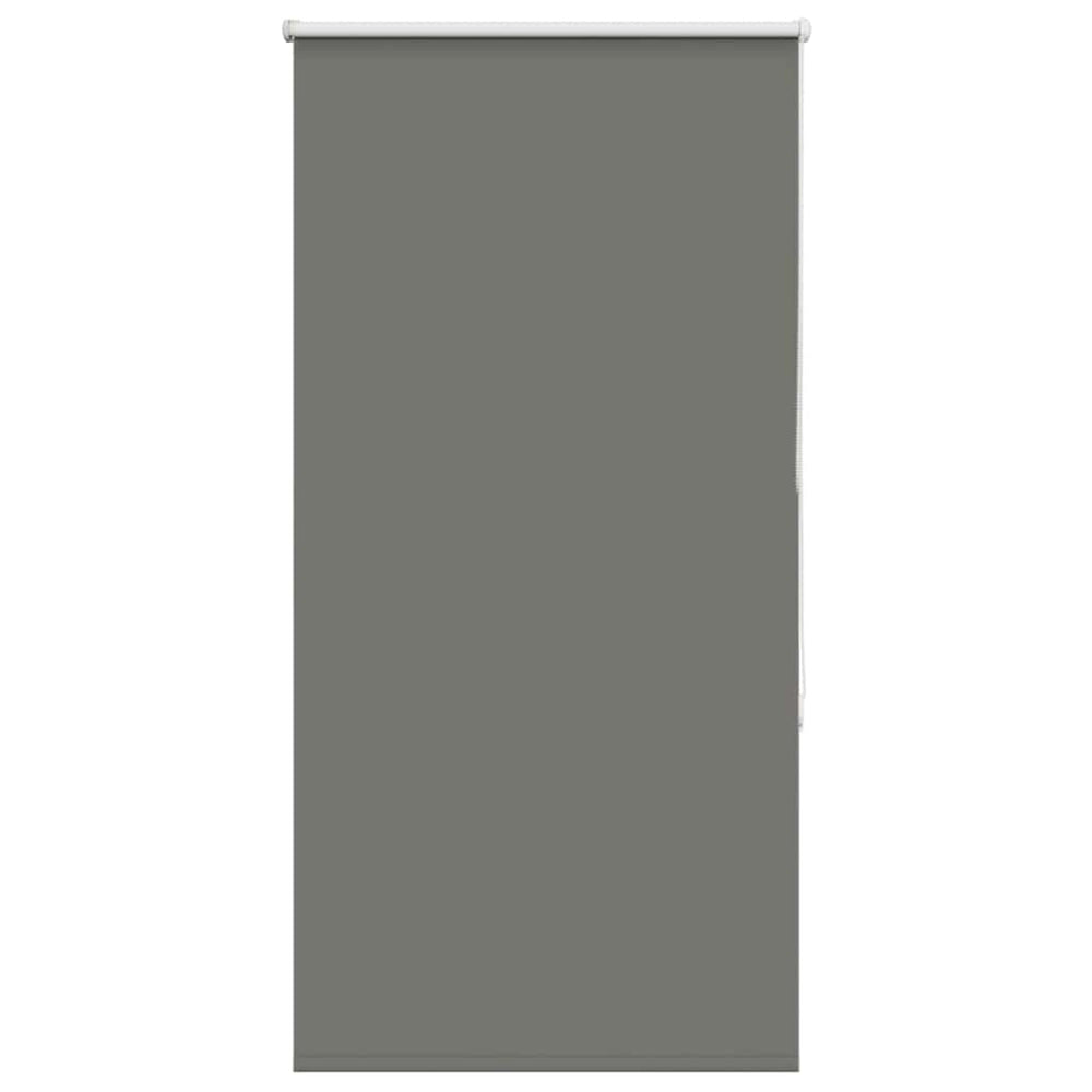 vidaXL Store occultant gris 80x130 cm Largeur du tissu 75,7 cm Polyester