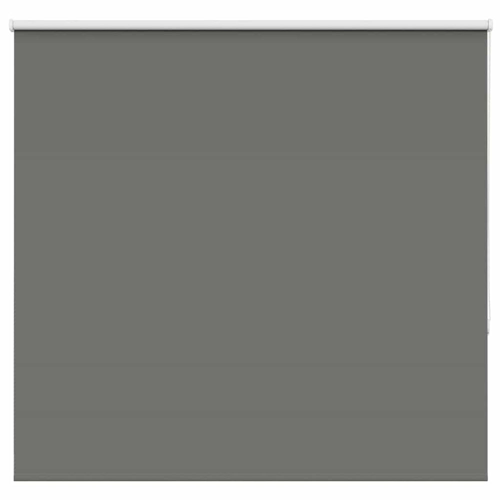 vidaXL Blackout Roller Blind Grey 145x130cm Fabric width 141.6cm Polyester