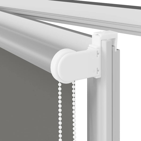 Verdunkelungsrollo Grau 155x130cm