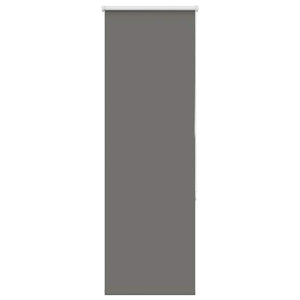 Graues Verdunkelungsrollo 45x150 cm