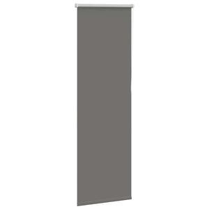 Graues Verdunkelungsrollo 45x150 cm