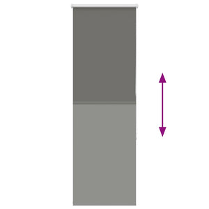 Verdunkelungsrollo Grau 55x150 cm