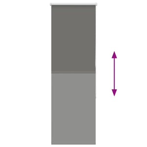 Verdunkelungsrollo Grau 60x150 cm