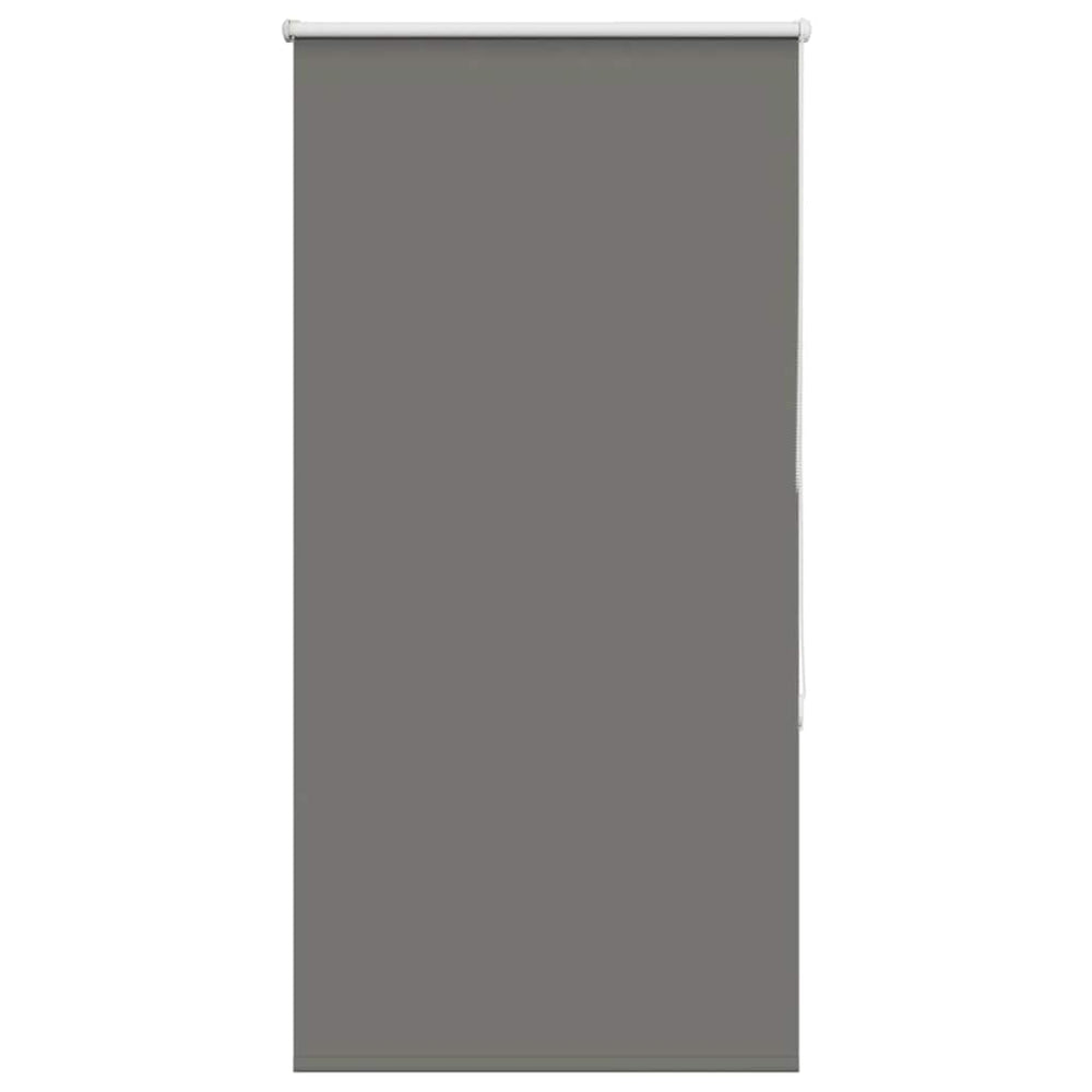 vidaXL Blackout Roller Blind Grey 70x150 cm Fabric Width 65.7 cm Polyester