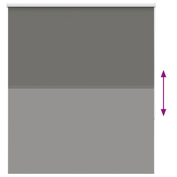 Verdunkelungsrollo Grau 120x150cm
