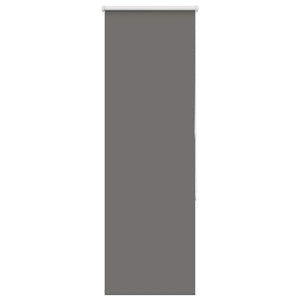 Graues Verdunkelungsrollo 50x175 cm
