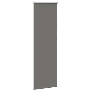 Graues Verdunkelungsrollo 50x175 cm
