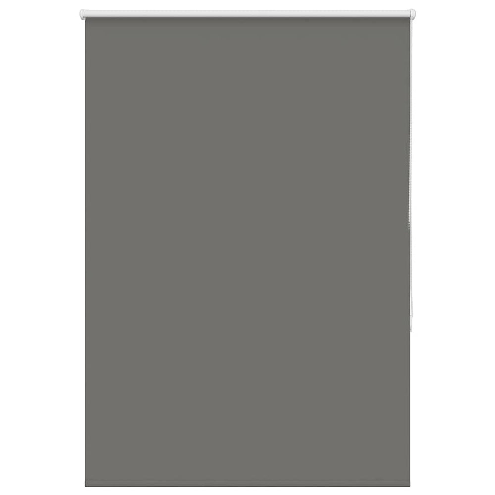 vidaXL Blackout Roller Blind Grey 105x175cm Fabric Width 100.7cm Polyester