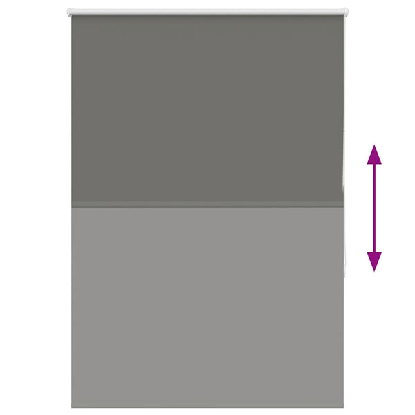 Verdunkelungsrollo Grau 115x175cm