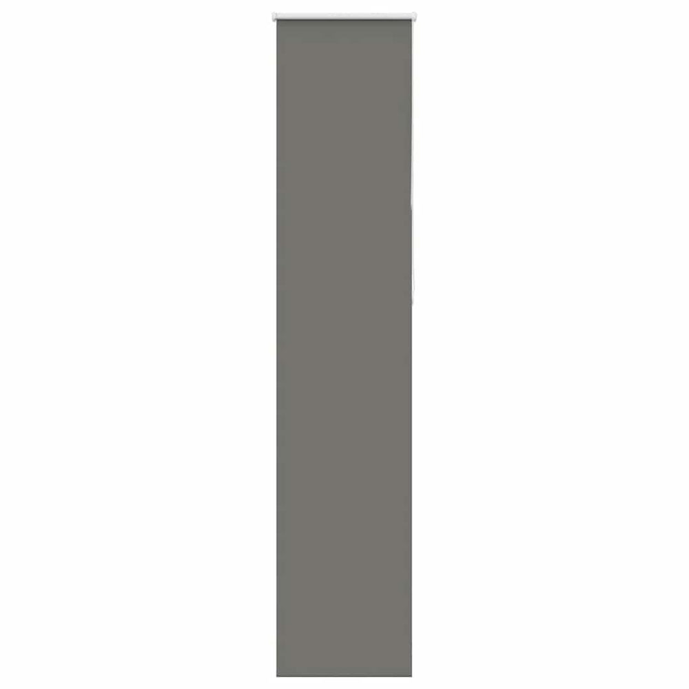 vidaXL Store occultant gris 50x210 cm Largeur du tissu 45,7 cm Polyester