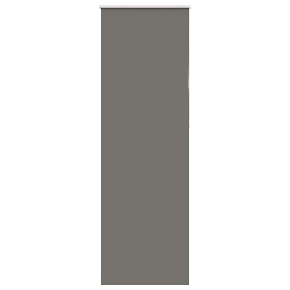 vidaXL Store occultant gris 75x210 cm Largeur du tissu 70,7 cm Polyester