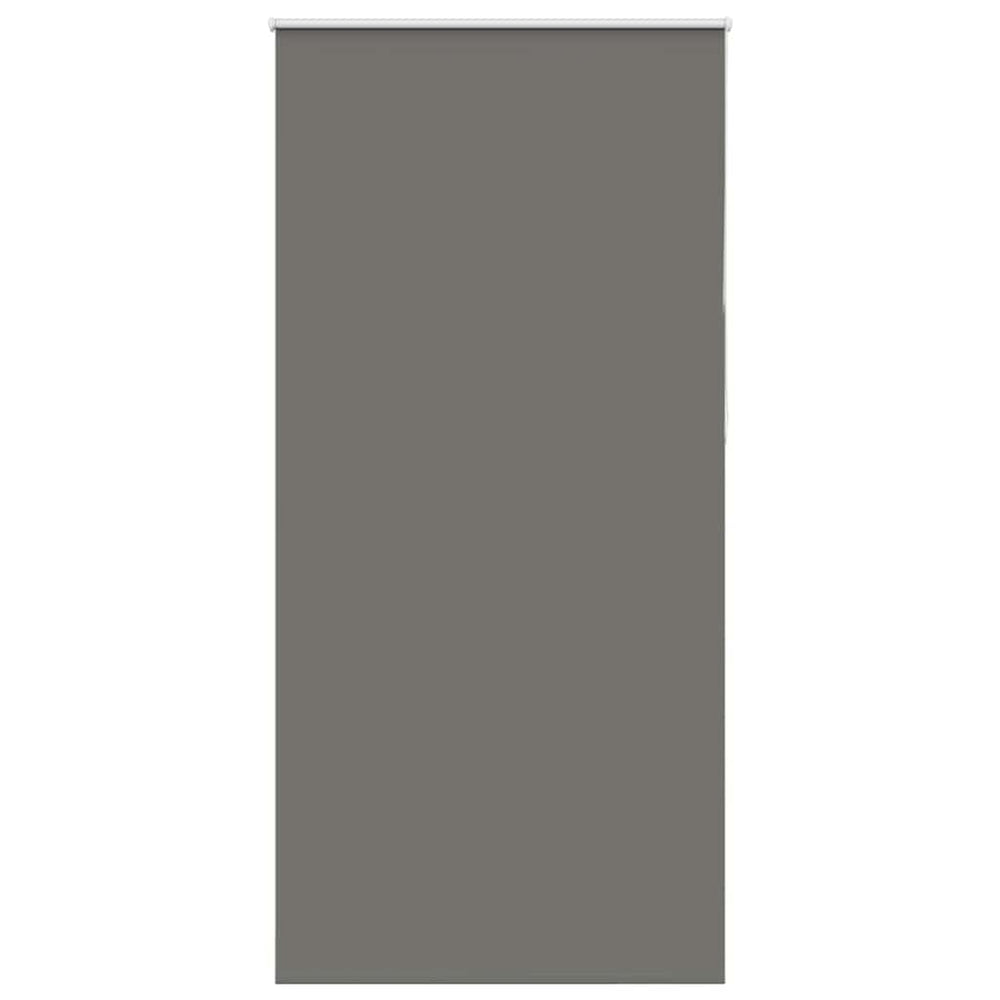 vidaXL Store occultant Gris 105x210 cm Largeur du tissu 100,7 cm Polyester