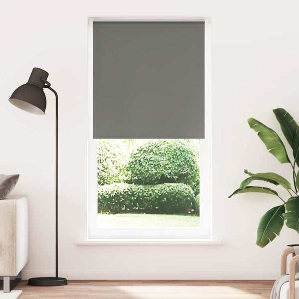 Graues Verdunkelungsrollo 105x210 cm
