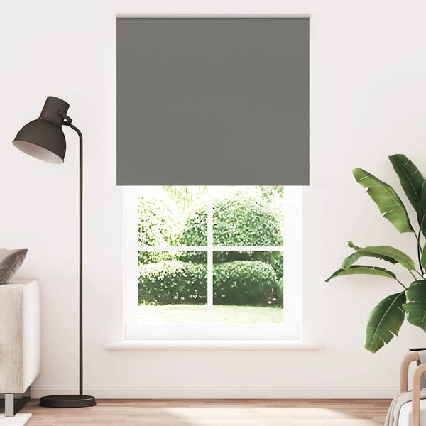 Verdunkelungsrollo Grau 120x210 cm