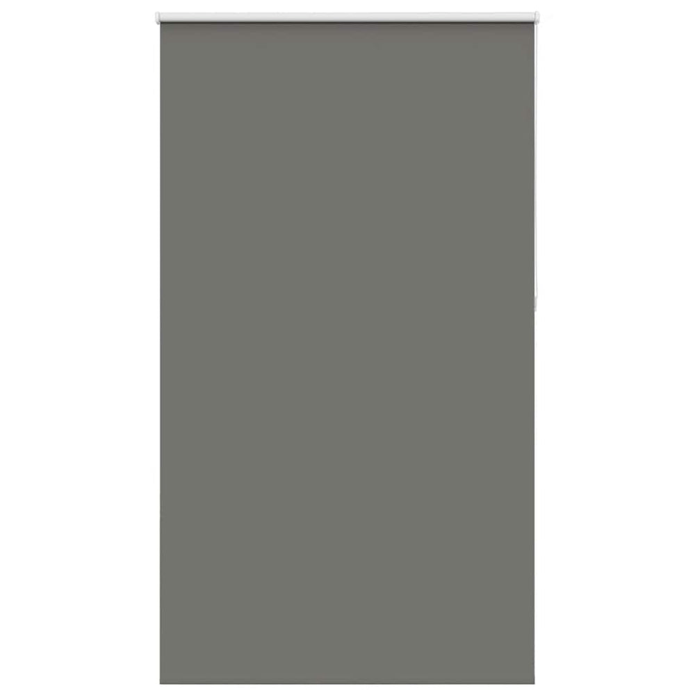 vidaXL Blackout Roller Blind Grey 135x210cm Fabric width 131.6cm Polyester