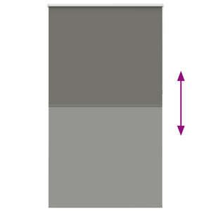 Verdunkelungsrollo Grau 140x210cm