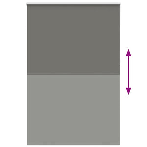 Verdunkelungsrollo Grau 150x210 cm