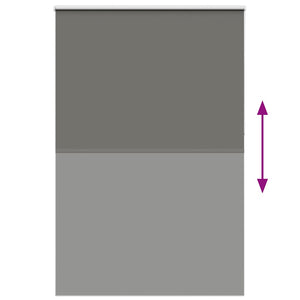 Verdunkelungsrollo Grau 155x210 cm